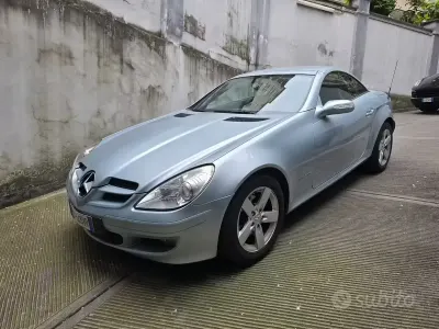 Gebraucht Mercedes SLK200 SE 163 PS (119 kW) 2005 Grau Cabrio