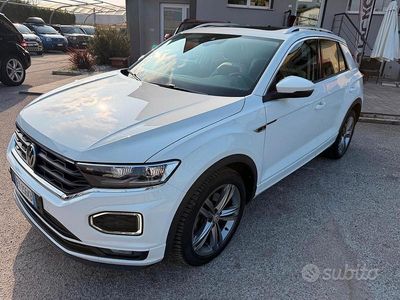 Usata VW T-Roc R 150 CV (110 kW) 2019 Bianco SUV