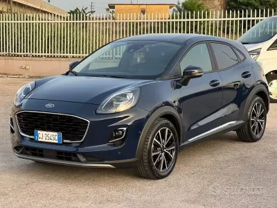 Usata Ford Puma Titanium 120 CV (88 kW) 2022 Blu SUV