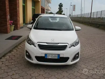 Usata Peugeot 108 Allure 72 CV (52 kW) 2021 Bianco Berlina