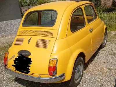 Usata Fiat 500 1960 Giallo Utilitaria