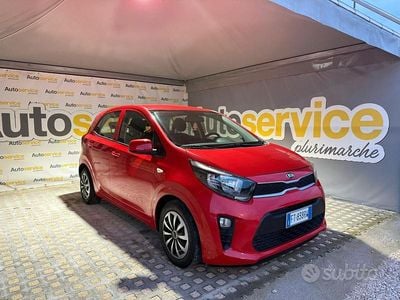 Usata Kia Picanto 65 CV (47 kW) 2019 Rosso Utilitaria
