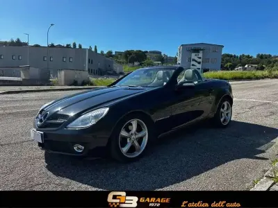 Usata Mercedes SLK200 163 CV (119 kW) 2004 Nero Cabrio