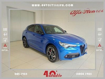 Usata Alfa Romeo Stelvio Veloce 210 CV (154 kW) 2022 Blu SUV