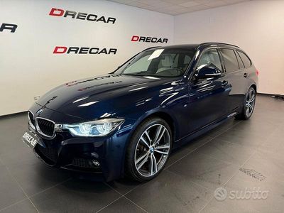 Usata BMW 320 M Sport 190 CV (139 kW) 2017 Blu/azzurro Station wagon