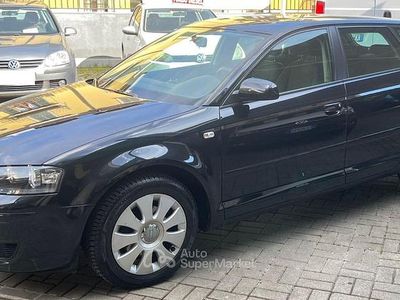 Usata Audi A3 Ambition 105 CV (77 kW) 2007 Nero Utilitaria