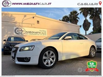 Usata Audi A5 Ambiente 170 CV (125 kW) 2011 Bianco Coupé