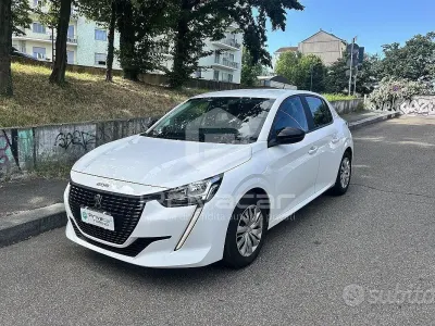 Usata Peugeot 208 Active 75 CV (55 kW) 2022 Bianco Utilitaria