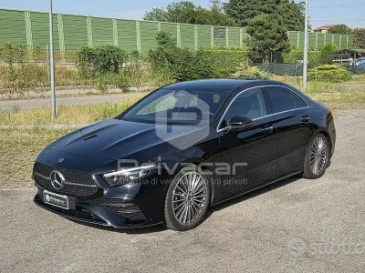 Usata Mercedes A180 Advanced Plus 116 CV (85 kW) 2024 Nero Berlina