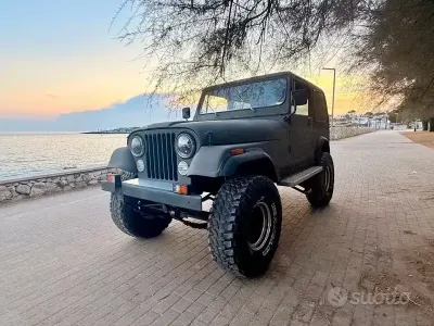 Usata Jeep CJ 1983 Verde Berlina