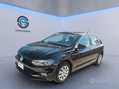 Usata VW Polo Trendline 90 CV (66 kW) 2021 Nero Utilitaria