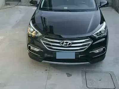 Usata Hyundai Santa Fe 200 CV (147 kW) 2018 Nero SUV
