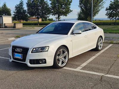 Usata Audi A5 Sportback S-Line 239 CV (175 kW) 2011 Bianco Utilitaria