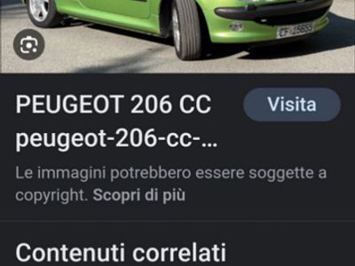 Peugeot 206 CC