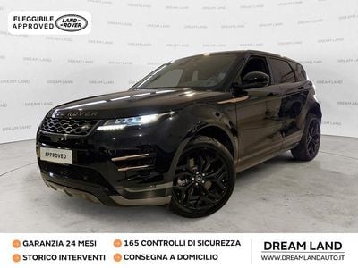 Usata Land Rover Range Rover evoque R-Dynamic 163 CV (119 kW) 2021 Santorini black SUV