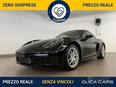 Usata Porsche 718 Cayman 299 CV (219 kW) 2017 Nero Coupé