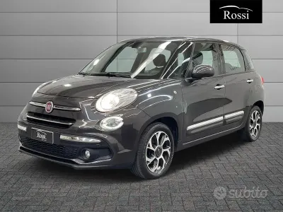 Usata Fiat 500L Lounge 95 CV (69 kW) 2017 Grigio scuro metallizzato Monovolume