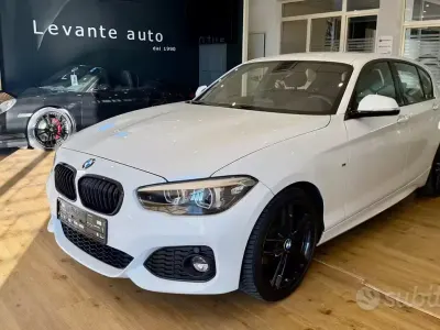 Usata BMW 118 Sport Line 136 CV (100 kW) 2017 Bianco Utilitaria