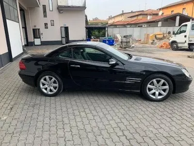 Käytetty Mercedes SL500 245 HP (180 kW) 2004 Musta Avoauto