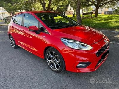 Usata Ford Fiesta ST-Line 119 CV (87 kW) 2019 Rosso Berlina