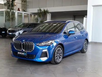 Usata BMW 218 Active Tourer M Sport 136 CV (100 kW) 2023 Blu Monovolume
