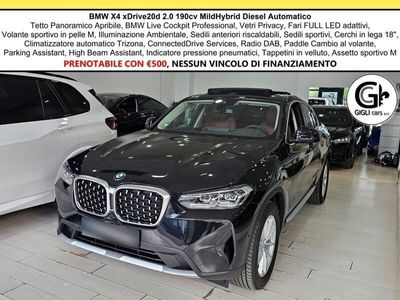 usata BMW X4 20d Xdrive20d mhev 48V auto