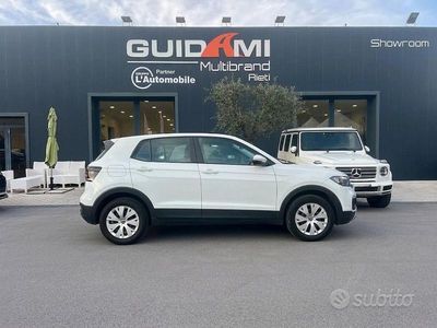 Käytetty VW T-Cross Style 95 HP (69 kW) 2021 Valkoinen Katumaasturi