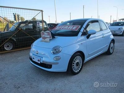 Usata Fiat 500 Lounge 69 CV (50 kW) 2008 Blu Berlina