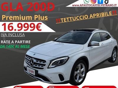 Usata Mercedes GLA200 Premium 135 CV (99 kW) 2018 Bianco SUV