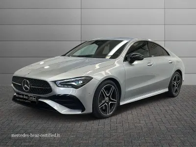 Usata Mercedes CLA200 Advanced Plus 150 CV (110 kW) 2023 Grigio chiaro metallizzato Coupé