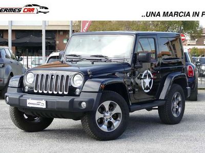 usata Jeep Wrangler 2.8 CRD SAHARA E6-HARDTOP+SOFT-PERFETTA