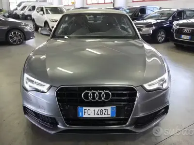 Usata Audi A5 Cabriolet S-Line 190 CV (139 kW) 2016 Grigio scuro Cabrio