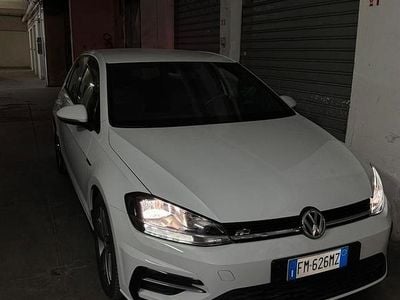 Bianco Usata 2018 VW Golf R-line Berlina | 20.000 € (Buon prezzo)