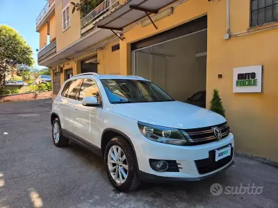 Usata VW Tiguan 140 CV (102 kW) 2014 Bianco SUV