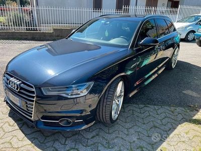 Usata Audi A6 S-Line 272 CV (200 kW) 2015 Nero Station wagon