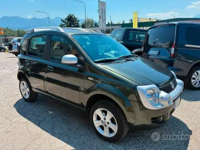 Usata Fiat Panda 4x4 Cross 69 CV (50 kW) 2011 Verde Utilitaria