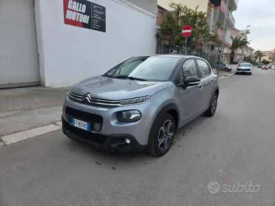 Usata Citroën C3 Feel 102 CV (75 kW) 2019 Grigio Utilitaria