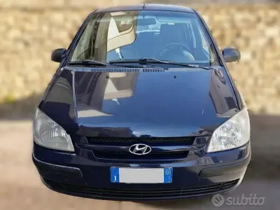 Usata Hyundai Getz 82 CV (60 kW) 2004 Blu Utilitaria