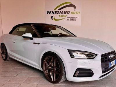 Usata Audi A5 Cabriolet Business 190 CV (139 kW) 2019 Bianco Cabrio