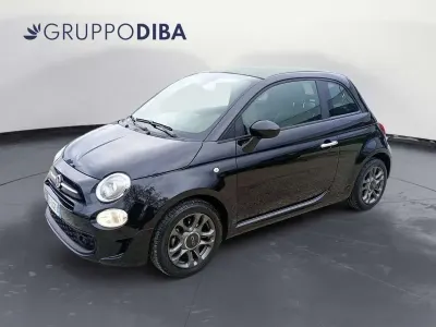 Usata Fiat 500C Red 69 CV (50 kW) 2021 Nero Cabrio