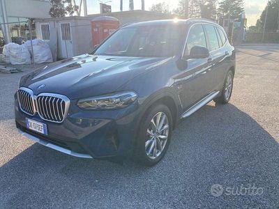 Usata BMW X3 292 CV (214 kW) 2022 Phytonic blue metallizzato SUV