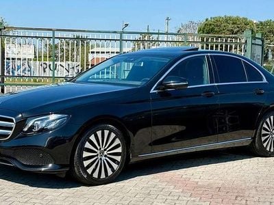 Usata Mercedes E250 Avantgarde 211 CV (155 kW) 2018 Nero Berlina