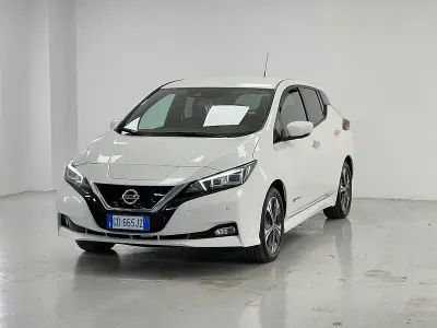 Usata Nissan Leaf 110 kW (150 CV) 2020 Bianco Utilitaria