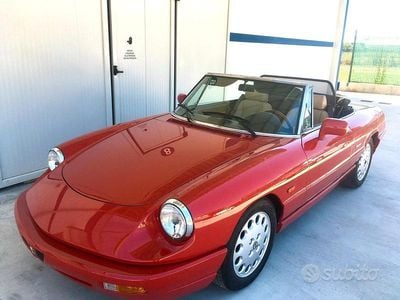 Usata Alfa Romeo Spider 1991 Rosso Cabrio