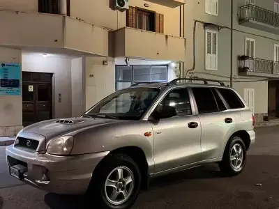 Usata Hyundai Santa Fe 112 CV (82 kW) 2002 Grigio SUV