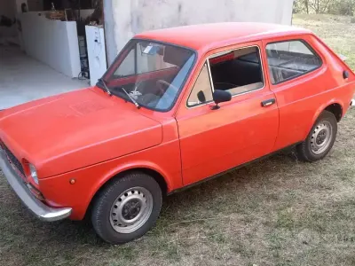 Usata Fiat 127 1970 Rosso Berlina