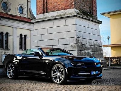 Usata Chevrolet Camaro 300 CV (220 kW) 2018 Nero Cabrio