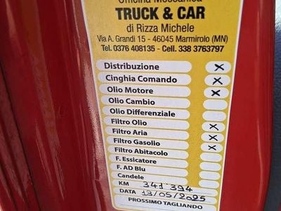 Usata Renault Master 165 CV (121 kW) 2005 Rosso Furgone