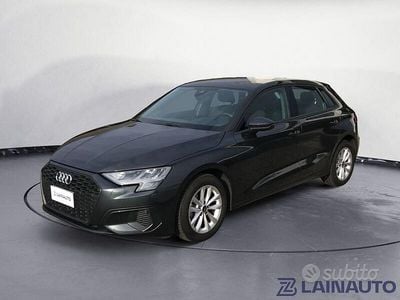 Usata Audi A3 Business 110 CV (80 kW) 2022 Grigio Berlina