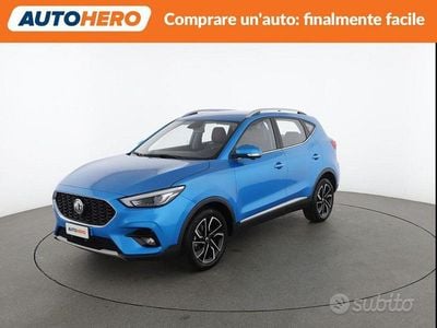 Usata MG ZS Luxury 106 CV (77 kW) 2021 Blu SUV
